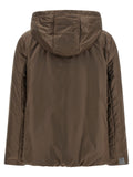 Max Mara Brown Polyester Full-Length Jacket