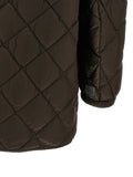 Max Mara Brown Polyamide Full-Length Jacket