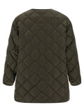 Max Mara Bicolor Polyamide Full-Length Jacket