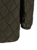 Max Mara Bicolor Polyamide Full-Length Jacket