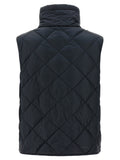 Max Mara Blue Polyamide Sleeveless Jacket