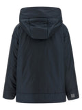 Max Mara Blue Polyester Shell Jacket