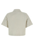 Max Mara Beige Cotton Full-Length Jacket