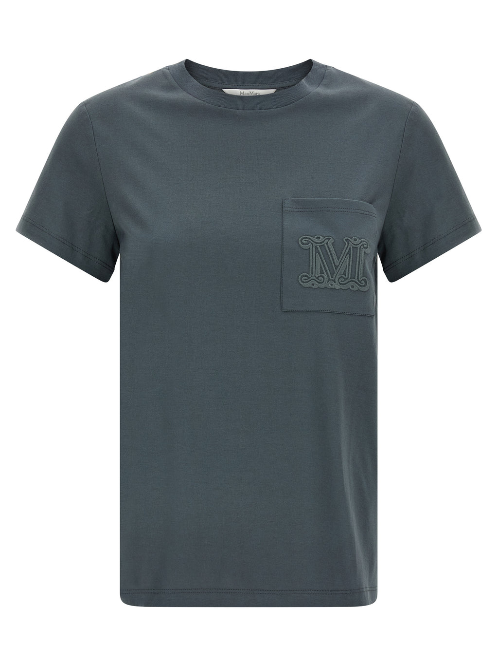 Max Mara Gray Cotton T-Shirt