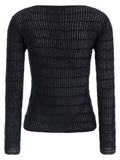 Max Mara Blue Silk Cardigan