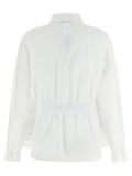 Max Mara White Cotton Blouse