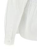 Max Mara White Cotton Blouse