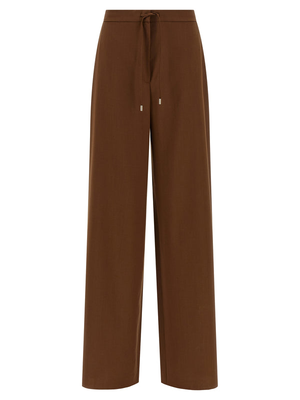 Max Mara Brown Virgin Wool Pants