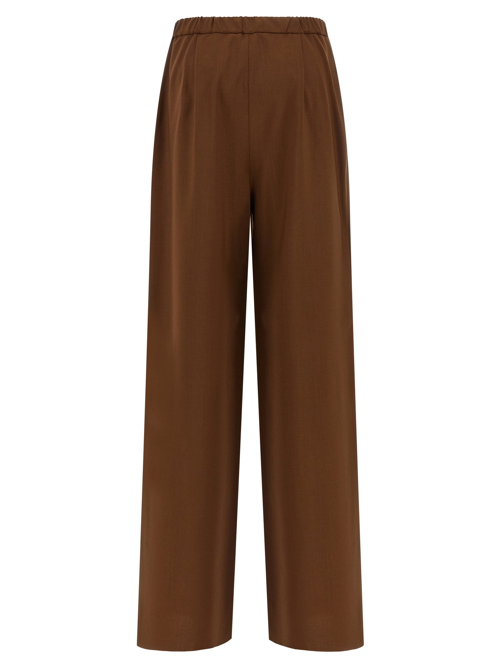 Max Mara Brown Virgin Wool Pants
