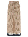 Max Mara Blue Silk Pants