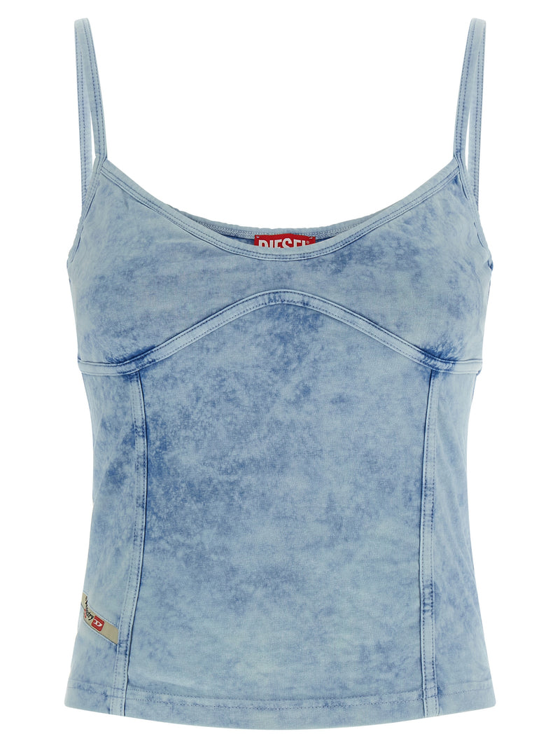 Diesel Blue Cotton Top