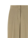 Max Mara Beige Silk Dress Pants