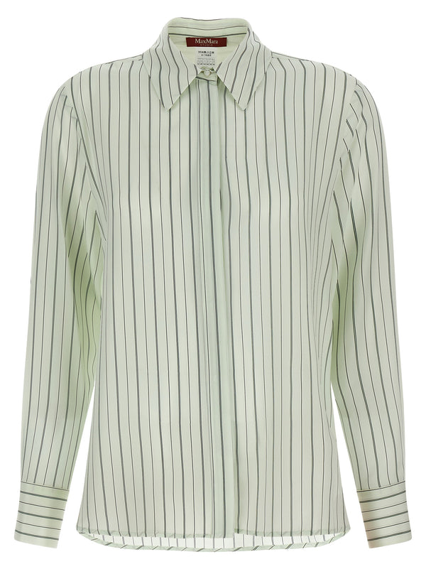 Max Mara Bicolor Silk Blouse