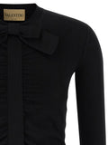 Valentino Garavani Black Viscose Cardigan