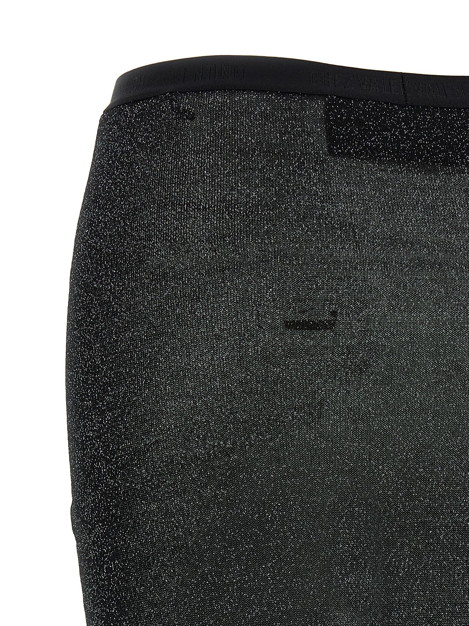 Valentino Garavani Black Viscose Midi Skirt