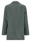 Max Mara Bicolor Virgin Wool Blazer