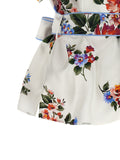 Dolce & Gabbana White Silk Blouse
