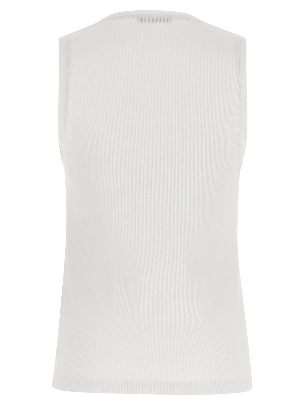 Balmain White Cotton Tank Tops