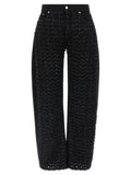 Stella McCartney Black Cotton Jeans Denim