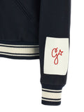 Golden Goose Blue Virgin Wool Bomber