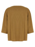 Max Mara Beige Linen Blouse