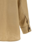 Max Mara Beige Linen Blouse