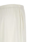 Max Mara White Linen Casual Pants