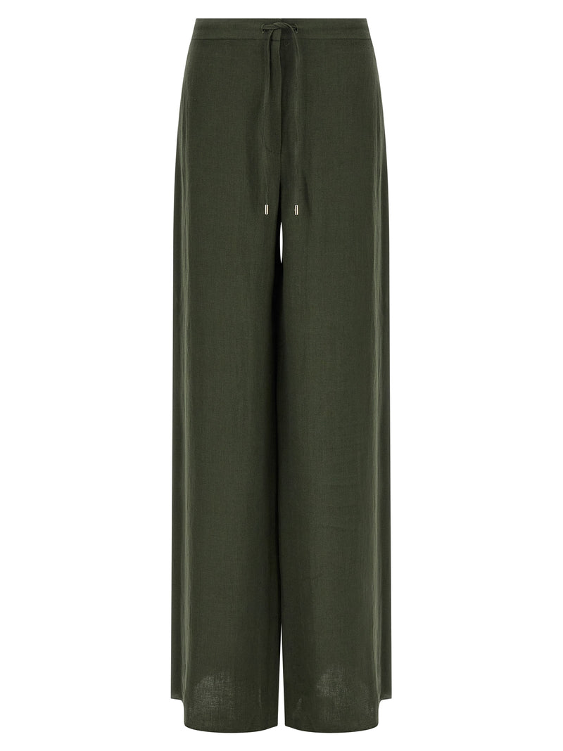 Max Mara Bicolor Linen Casual Pants
