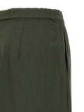 Max Mara Bicolor Linen Casual Pants