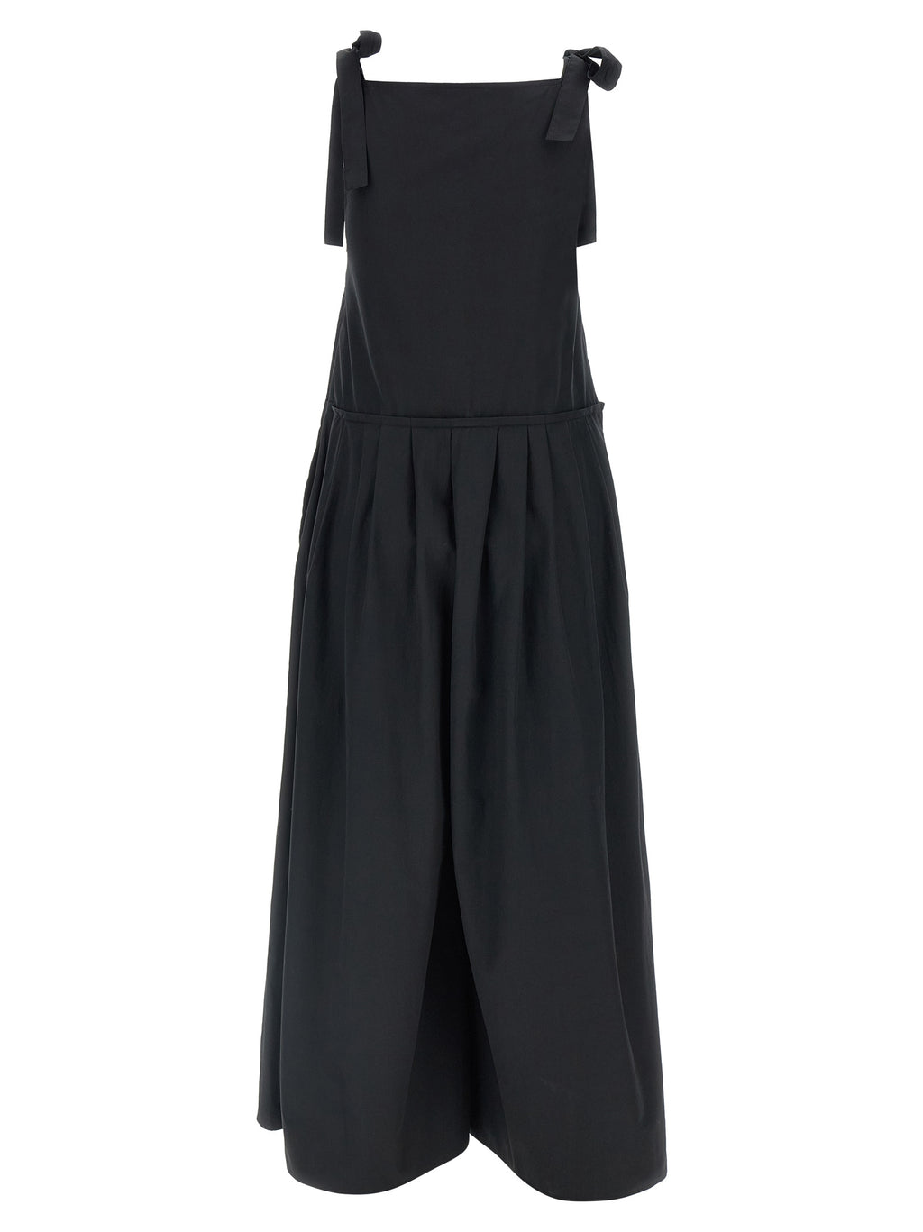 Max Mara Black Cotton Jumpsuit