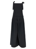 Max Mara Black Cotton Jumpsuit