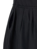 Max Mara Black Cotton Jumpsuit