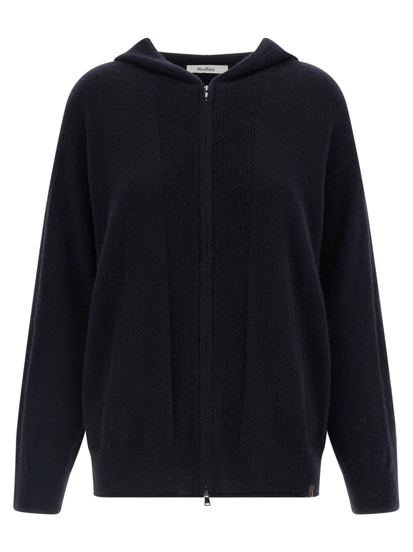 Max Mara Blue Cashmere Cardigan