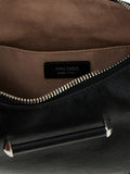 Jimmy Choo White Lamb Leather Shoulder Bag