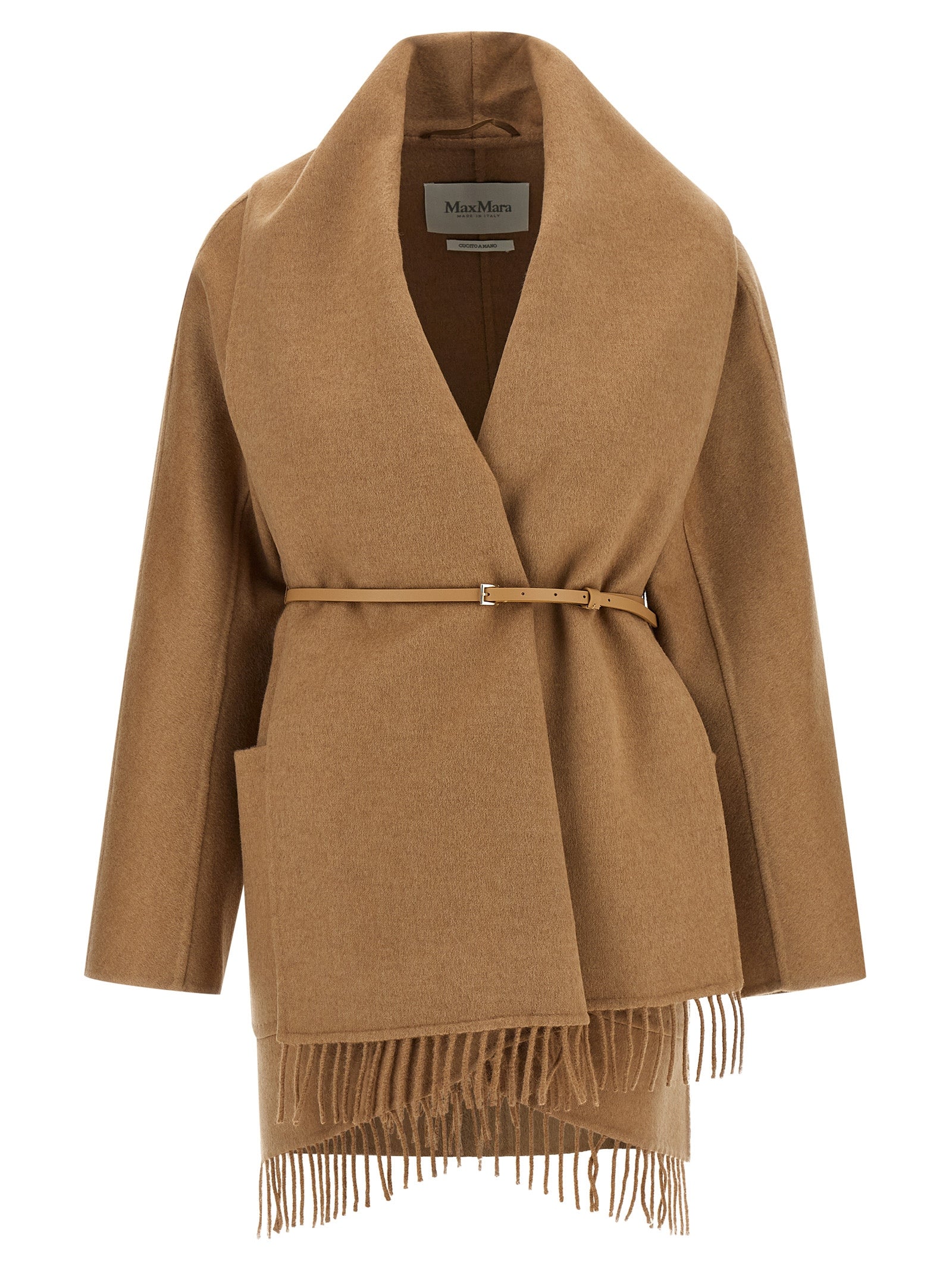 Max Mara Beige Camel Hair  Coat