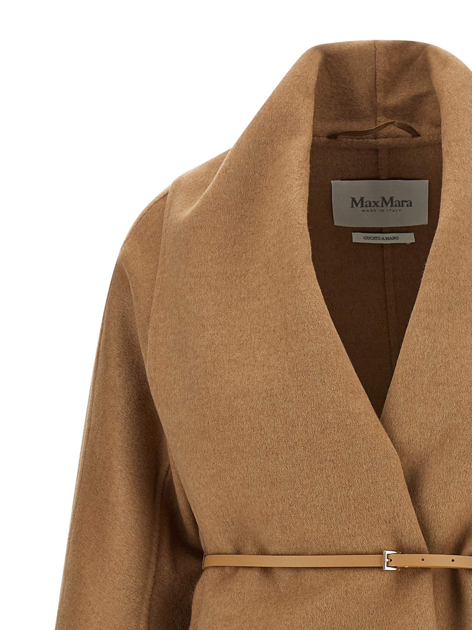 Max Mara Beige Camel Hair  Coat