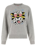 Kenzo Gray Wool Cardigan