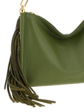 Furla Bicolor Lamb Leather Shoulder Bag