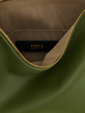 Furla Bicolor Lamb Leather Shoulder Bag