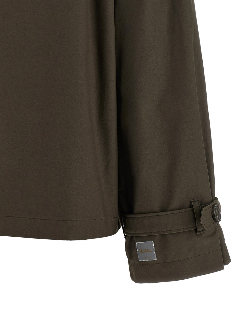 Max Mara Bicolor Cotton Coat