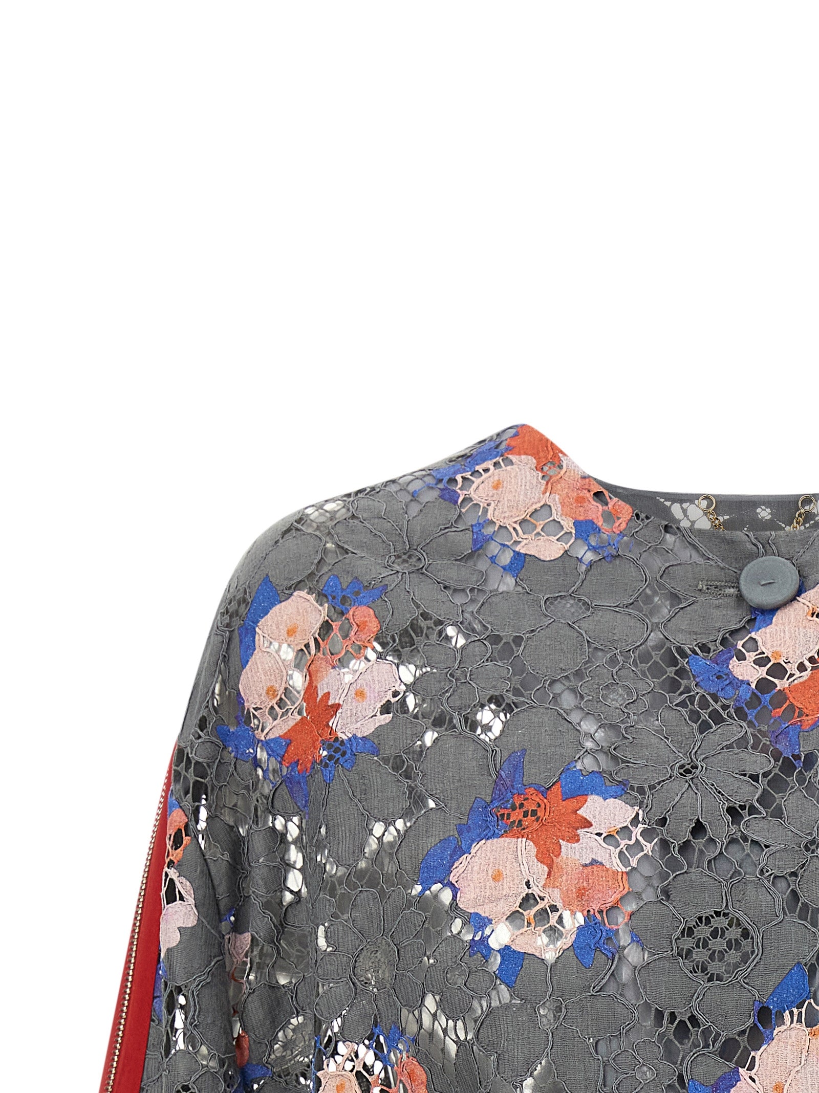 Fendi Gray Cotton Blazer