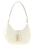 Furla White Calfskin Shoulder Bag