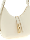 Furla White Calfskin Shoulder Bag