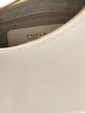 Furla White Calfskin Shoulder Bag