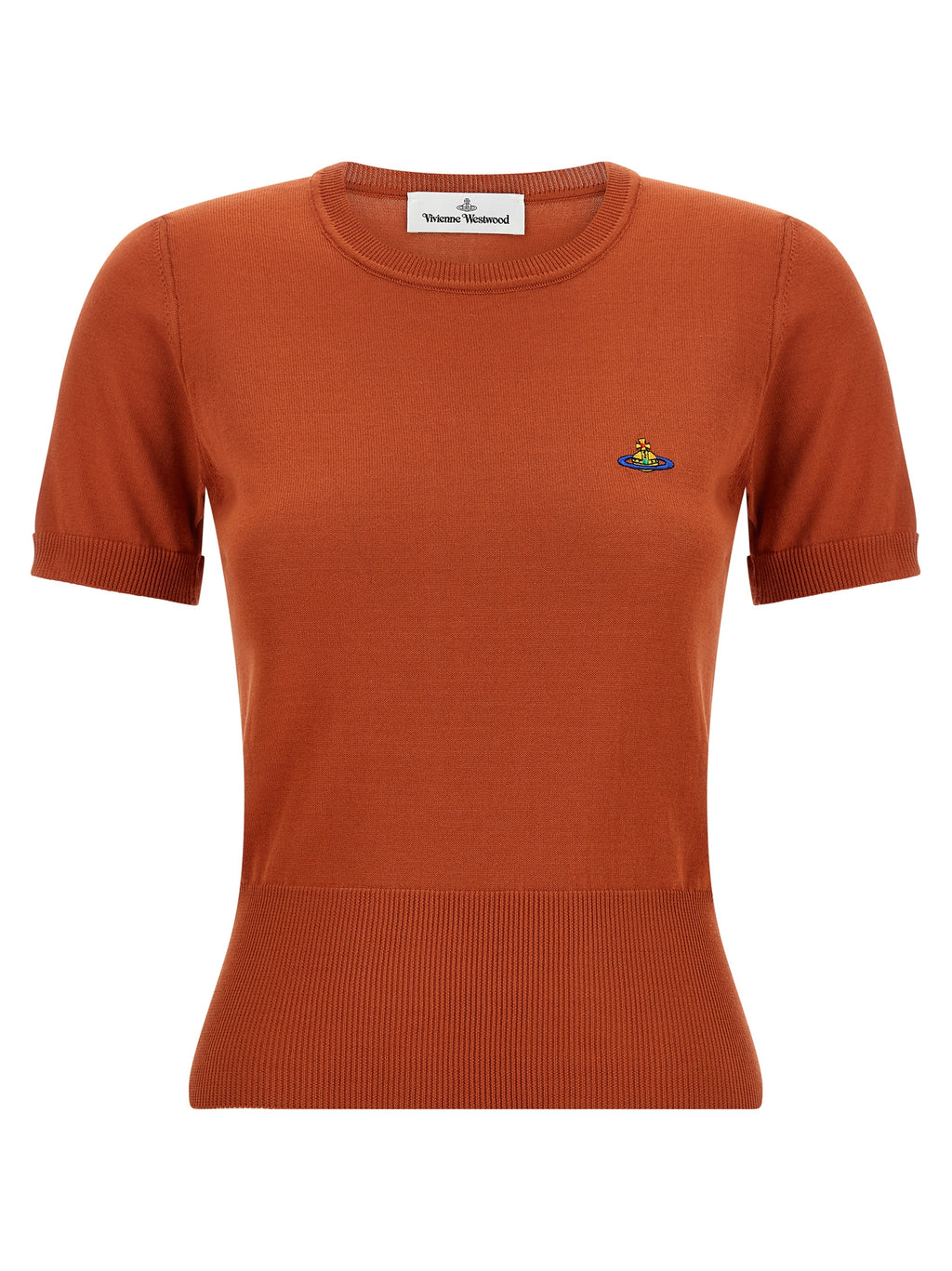 Vivienne Westwood Orange Cotton T-Shirt