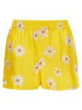 Moschino Bicolor Silk Bermuda Shorts