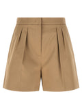 Max Mara Beige Cotton Bermuda Shorts