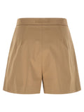 Max Mara Beige Cotton Bermuda Shorts