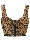 Dolce & Gabbana Brown Cotton Blouse