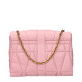 Versace Pink Leather Shoulder Bag